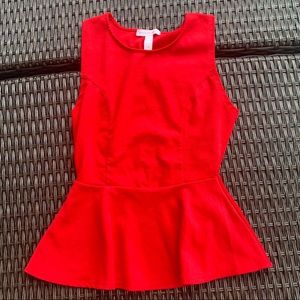 Red Ambiance Apparel Size Small Blouse